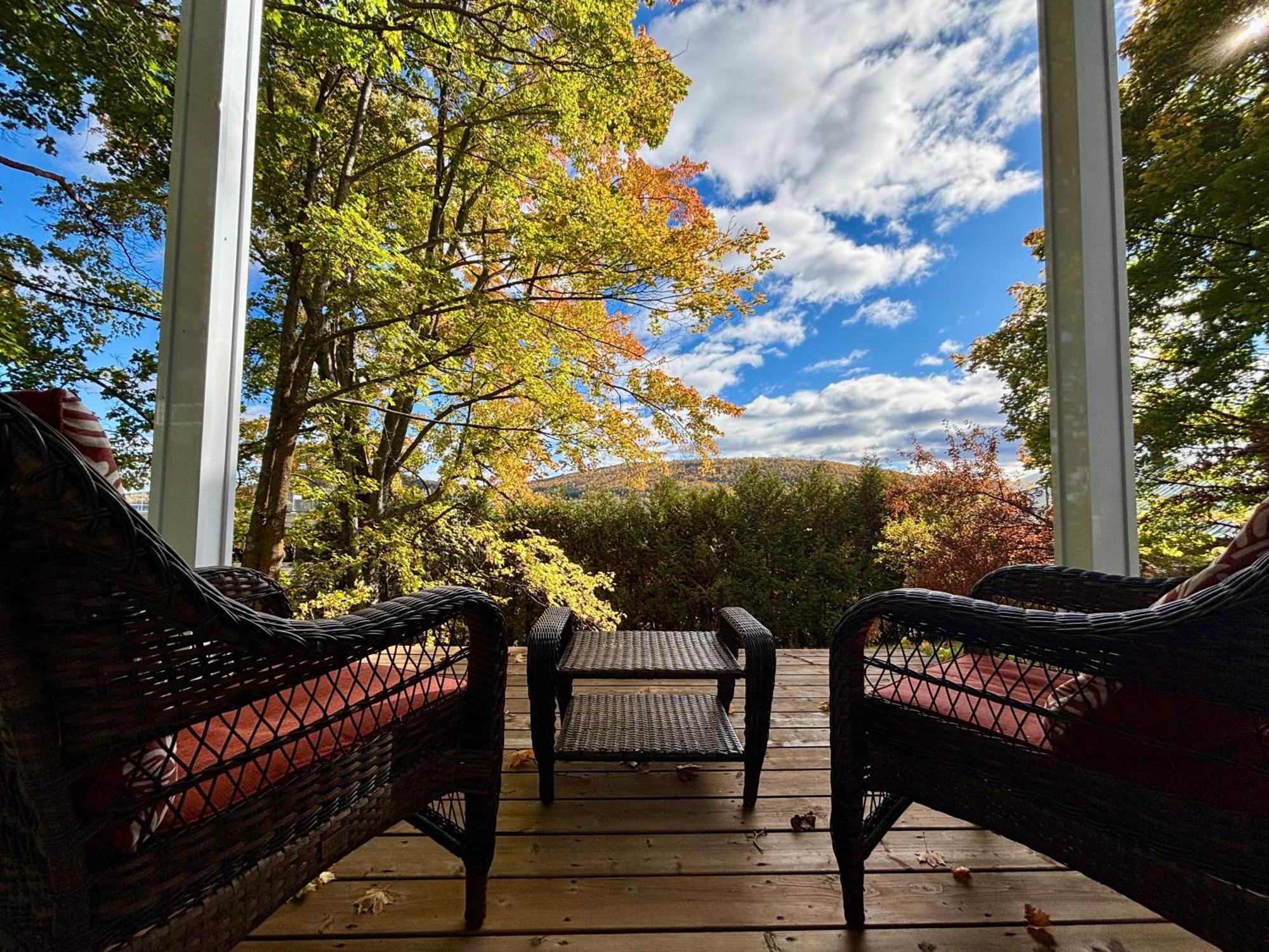 Auberge Sous Les Arbres Gaspe Bagian luar foto