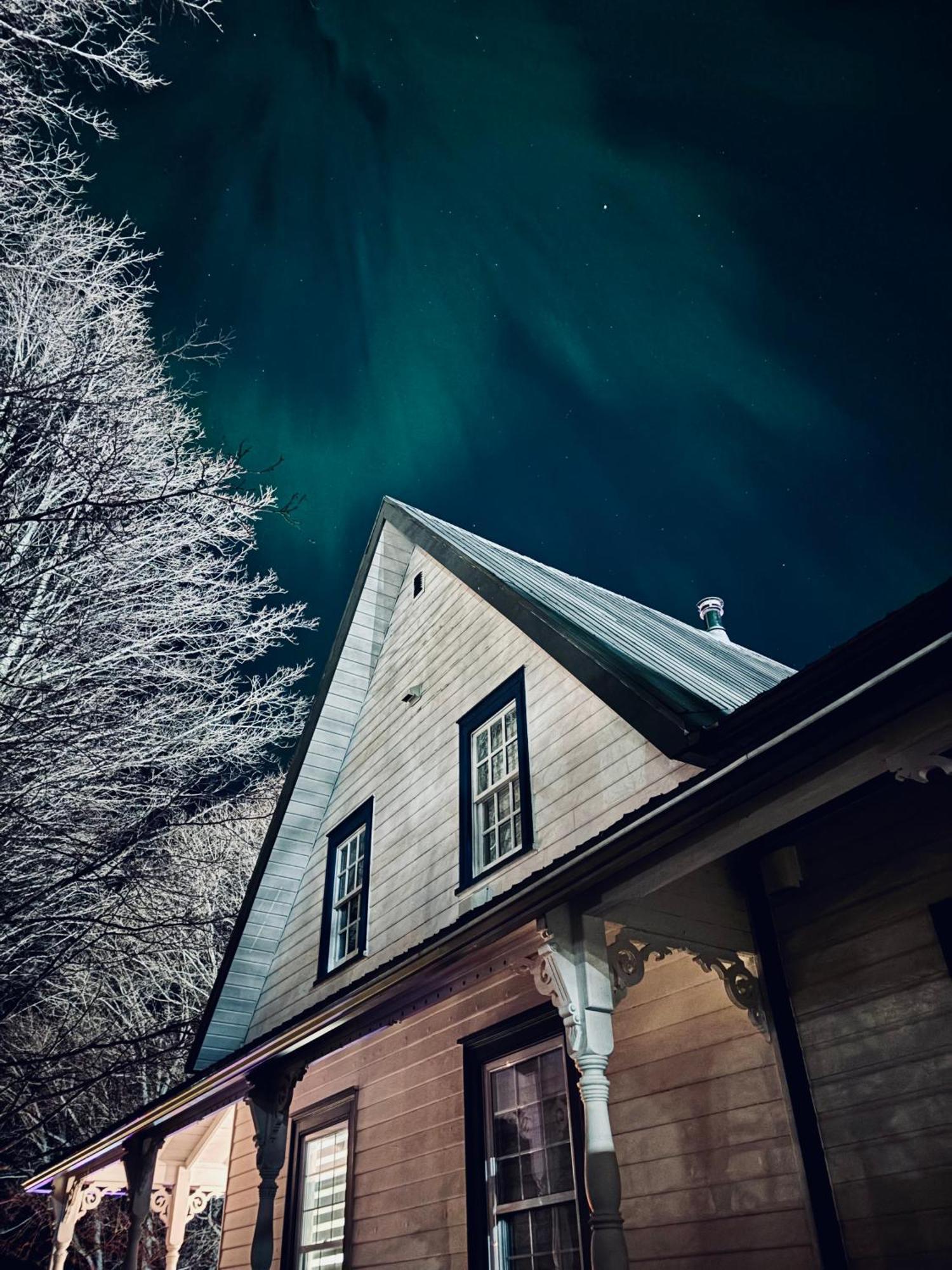 Auberge Sous Les Arbres Gaspe Bagian luar foto