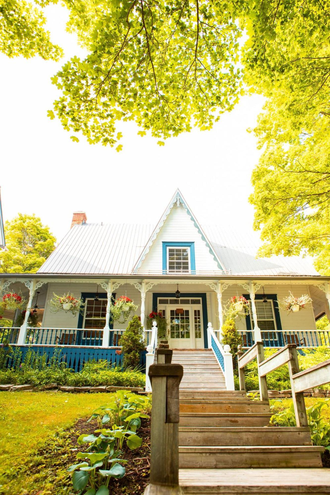 Auberge Sous Les Arbres Gaspe Bagian luar foto